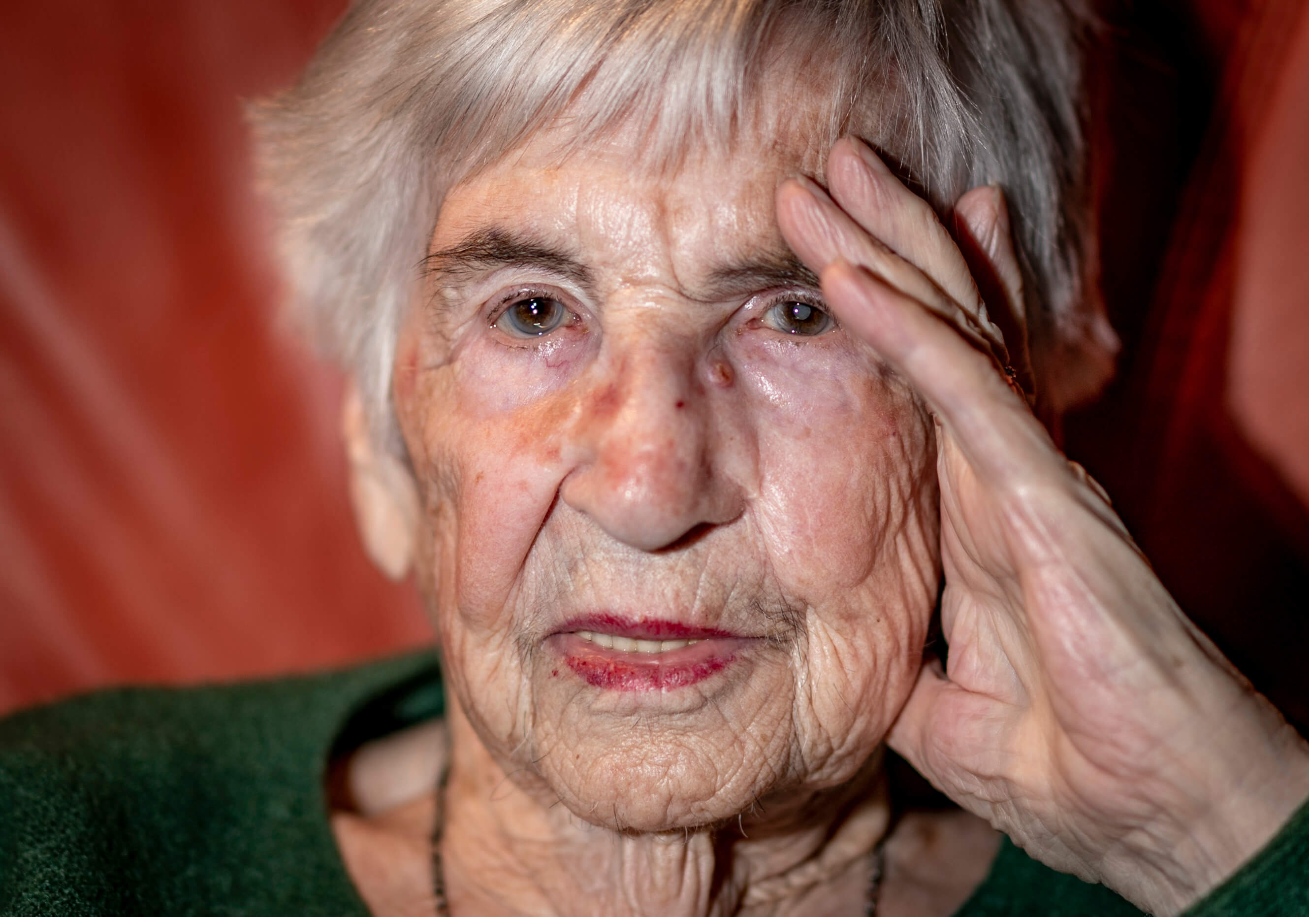Esther Bejarano an ihrem 95. Geburtstag