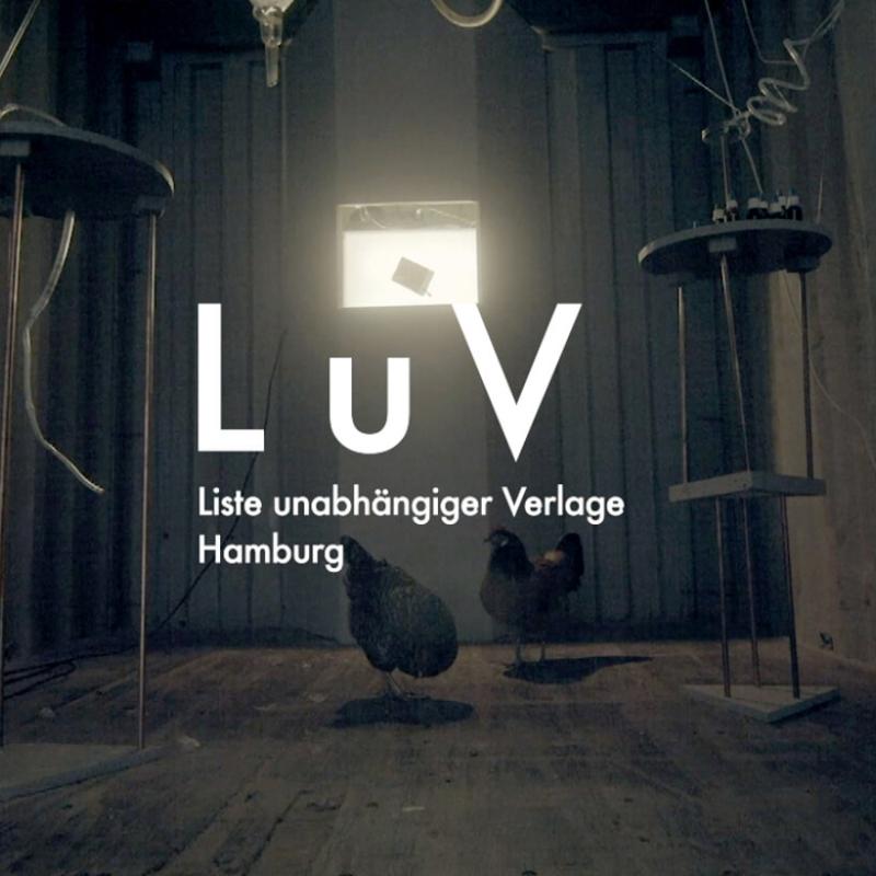 Standbild aus dem Image-Video der LuV, Liste unabhängiger Verlage